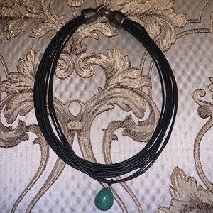 Gorgeous vintage turquoise bead necklace 💕 🌟